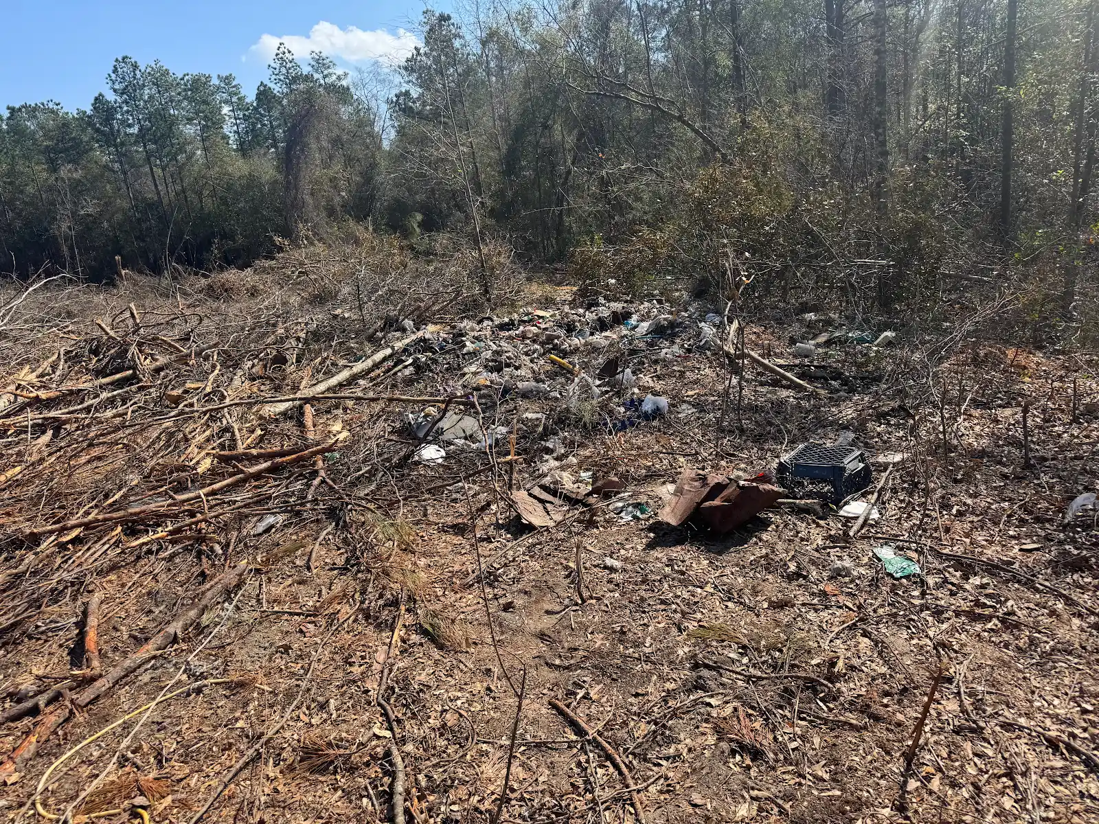Debris Hauled Off Jobsite